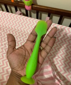 Diaper Cream Spatula - Baby Bum Brush for Butt Paste Diaper Cream - Baby Butt Cream Diaper Cream Applicator - Butt Spatula Baby Necessities - Bumco Diaper Cream Brush, Green 37 71S5TSqXwL
