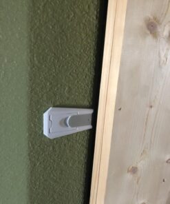 Sliding Door Lock for Child Safety - 2 Pack Grey/White White 47 71S5cg3FVUL