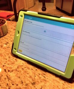 SEYMAC Stock iPad 6th/5th Generation Case with Screen Protector, 360 Rotating Stand, Drop-Proof Protection, Compatible with iPad 6th/5th/Air 2/Pro 9.7 in SkyBlue+Black 42 71S5cu7ZFVL