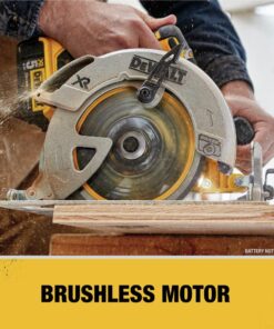 DEWALT 20V MAX 7-1/4-Inch Circular Saw with Brake, Tool Only, Cordless (DCS570B) Circular Saw Only 32 71S6DH3AoL