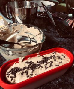 SUMO Ice Cream Containers with Lids for Homemade Ice Cream - Set of 2 Tubs - 1.5 Quart or 3 Pints per Container, Reusable Ice Cream Containers for Freezer Storage, Red 35 71S6Jl8wt8L