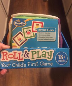 Think Fun Roll and Play - Your Child's First Game! Award Winning and Fun Toddler Toy for Parents and Kids 18 Months and Older, Multicolor 28 71S7 huxaPL