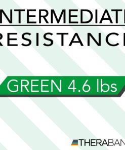 THERABAND Resistance Bands, 6 Yard Roll Professional Latex Elastic Band For Upper & Lower Body, Core Exercise, Physical Therapy, Pilates, Home Workouts, & Rehab, Green, Heavy, Intermediate Level 1 Green - Heavy 20 71S7X PXOiL