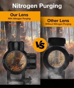 CVLIFE 4x32 Compact Rifle Scope Crosshair Optics Hunting Scope 20mm Picatinny 24 71S7gHzztwL