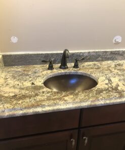 Schrodinger 17-inch Handmade Copper Bathroom Sink in Aged Copper BOU-1713BC Sink Only 19 71S7iScFUdL