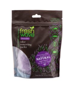 Fresh Wave Lavender Odor Eliminating & Deodorizing Packs | Bag of 6 & Fresh Pod Case | Safer Odor Relief for Small Spaces | Natural Plant-Based Odor Eliminator | Odor Absorbers for Home 19 71S8FC4hUPL