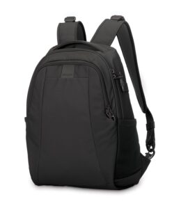 Pacsafe Metrosafe LS350 15 Liter Anti Theft Laptop Daypack/Backpack - with Padded 13" Laptop Sleeve, Adjustable Shoulder Straps, Patented Security Technology, Black Pacsafe Metrosafe Ls350 Anti-theft 15l Travel Backpack - Black 23 71S8vZnJlPL