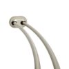 Zenna Home NeverRust Aluminum Double Curved Tension Shower Curtain Rod, 50 to 72-Inch, Satin Nickel 40 71S971hH7VL