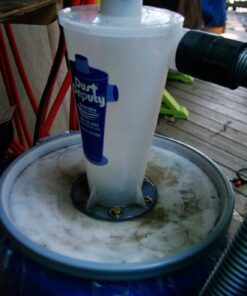 Eagle 14 Gallon High Density Polyethylene Lab Pack Barrel Drum with Metal Lever-lock Lid, 26.5" Height, 15" Diameter, Blue, 1610MB 36 71S9b47H2L