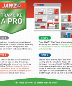 Alternative view of JT Eaton 409BULK Jawz Plastic Mouse Trap, For Solid or Liquid Bait (Pack of 24)