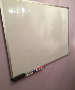 XBoard Magnetic Whiteboard 48 x 36, White Board 4 x 3, Dry Erase Board with Detachable Marker Tray 48x36-Inch 39 71SB72AMJEL