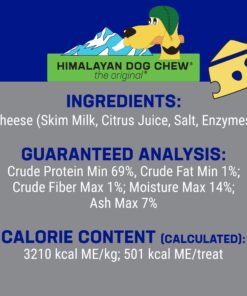 Himalayan Pet Supply Cheese Chews|Long Lasting, Stain Free, Protein Rich, Low Odor|100% Natural, Healthy & Safe|No Lactose, Gluten Or Grains|for Dogs 55 Lbs&Brown,X-Large(521015),5.3 Ounce (Pack of 1) 5.3 Ounce (Pack of 1) 33 71SBQUEotcL 1
