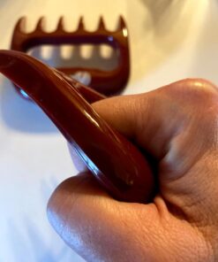 Cave Tools Meat Claws for Shredding Pulled Pork, Chicken, Turkey, and Beef- Handling & Carving Food - Barbecue Grill Accessories for Smoker, or Slow Cooker - Merlot 1 Pack 20 71SBQpDxztL