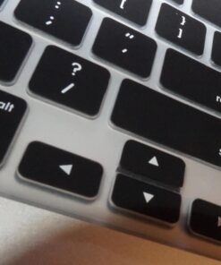 MOSISO Silicone Keyboard Cover Compatible with MacBook Air 13 inch A1466 A1369 2010-2017&Compatible with MacBook Pro 13/15 inch (with/Without Retina Display, 2015 or Older Version), Black 38 71SBj8TfLQL