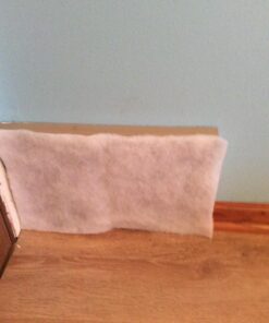 Allertech VentGuard Electrostatic Filtration Kit - 16" x 60" Roll - Air Vent Filter Guard - Electrostatically Charged Dust Control - HVAC Intake Registers & Grilles Cover - Hook & Loop Strip 16 x 60-Inch 29 71SCp4vWiL