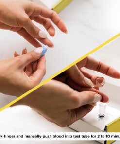 SneakPeek® DNA Test Gender Prediction - Know Baby’s Gender at 6 Weeks with 99.9% Accuracy¹ - Lab Fees Included - Early Boy or Girl Reveal Home Kit (Lancet) 25 71SDBqJedL