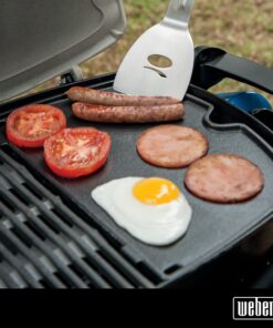 Alternative view of Weber Q Griddle, 100/1000 series Q 100/1000