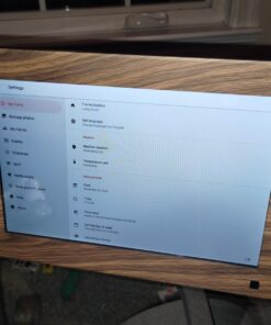 Canupdog 10.1 WiFi Digital Picture Frame, IPS Touch Screen Smart Cloud Digital Photo Frame with 16GB Storage, Wall Mountable, Auto-Rotate, Motion Sensor, Share Photos via Frameo App 10.1 inch Wooden 30 71SDraBw XL