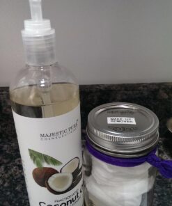 Majestic Pure Fractionated Coconut Oil - Relaxing Massage Oil, Liquid Carrier Oil for Diluting Essential Oils - Skin, Lip, Body & Hair Oil Moisturizer & Softener - 16 fl oz 42 71SEl3DJ9eL 2