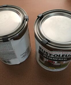 Rust-Oleum 239074 Stops Rust Hammered Finish Paint, Quart, Copper 32 Fl Oz (Pack of 1) 32 Fl Oz (Pack of 1) 37 71SEua0qRrL