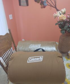 Coleman Dunnock Cold Weather Sleeping Bag, 20°F Camping Sleeping Bag for Adults, Comfortable & Warm Sleeping Bag for Camping and Outdoor Use, Fits Adults up to 6ft 4in Tall 39 71SFpUQU5OL 2