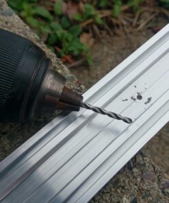 M-D Building Products 87668 18-Feet Universal Aluminum and Rubber Garage Door Bottom, Black 73 71SG0i1bP L