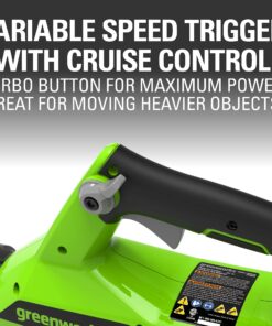 Greenworks 40V Cordless String Trimmer and Leaf Blower Combo Kit, 2.0Ah Battery and Charger Included 12" Trimmer + Blower (2.0Ah) 30 71SGZ6lr7ZL