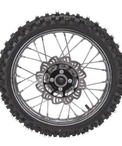 Alternative view of ZXTDR 2.50-14 1.4x14 inch Wheel With 12mm Bearing Axle 60/100-14 Tire Rim & Disc Roto Assembly For Dirt Pit Bike