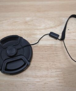 58mm Lens Cap Bundle - 4 Snap-on Lens Caps for DSLR Cameras - 4 Lens Cap Keepers - Microfiber Cleaning Cloth Included - Compatible Nikon, Canon, Sony Cameras (58mm) 58mm 47 71SHWkl3trL