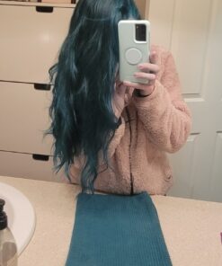 MANIC PANIC Enchanted Forest Green Hair Dye – Classic High Voltage - Semi Permanent Deep Teal Green Hair Color With Blue Undertones - Vegan, PPD & Ammonia Free (4oz) 4 Fl Oz (Pack of 1) 48 71SHw9Xq7rL