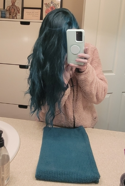 MANIC PANIC Enchanted Forest Green Hair Dye – Classic High Voltage - Semi Permanent Deep Teal Green Hair Color With Blue Undertones - Vegan, PPD & Ammonia Free (4oz) 4 Fl Oz (Pack of 1) 18 MANIC PANIC Enchanted Forest Green Hair Dye – Classic High Voltage - Semi Permanent Deep Teal Green Hair Color With Blue Undertones - Vegan, PPD & Ammonia Free (4oz) 4 Fl Oz (Pack of 1) - Image 18