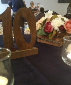 ROSENICE 20pcs 1-20 Wooden Wedding Table Number Holders 41 71SINSdObfL