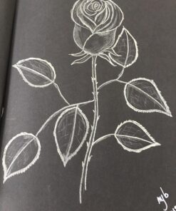 Pentalic Traveler Midnight Sketch Black Paper Journal, 160 Pages, Black (6" x 8") 6-inch x 8-inch, Black 42 71SIsgDOxhL