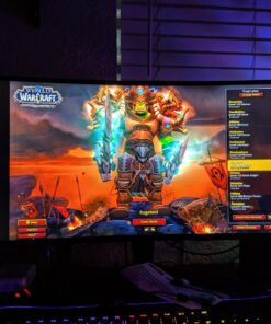 LG LED Smart TV 34" Ultragear WQHD (3440 x 1440) Nano IPS Curved Display, Gaming Optimized, Radeon FreeSync 2, 144 Hz Refresh Rate, Adjustable Ergo Stand - Black 34 " Curved WQHD with HDR 400 and FreeSync 2 55 71SKc4VPuWL