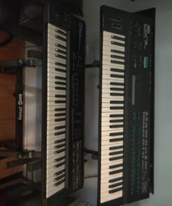 On-Stage KSA7500 Universal Second Tier for X-Style Keyboard Stand (for Stacking Keyboards, Electric Pianos, Synths, and Organs, 60 lb Capacity, Adjustable, Nonslip Arms and Feet, Metal, Black) 39 71SKp9ikbgL