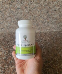 Simply Natures Pure Alpha Lipoic Acid 600mg 120 Veggie Capsules, Non-GMO Thioctic Acid 4 Month Supply 120 Count (Pack of 1) 41 71SKpdjttmL