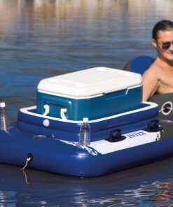 Intex Mega Chill II, Inflatable Floating Cooler, 48" X 38" 19 71SL6KfFu7L