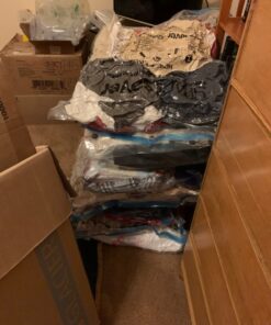 Spacesaver's Space Bags Vacuum Storage Bags (Jumbo Vacuum Storage Bags 6-Pk) Save 80% Space - Vacuum Bags for Comforters and Blankets, Bedding, Compression Seal for Closet Storage - Pump for Travel 6 Pack Jumbo 58 71SLK4P7R2L