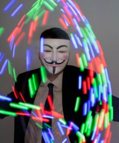 NEVLANTII V for Vendetta Guy Fawkes Mask Quality Anonymous Mask Halloween Costume Hackers Mask Cosplay Party Mask One Size 61 71SLd1nlIZL 1