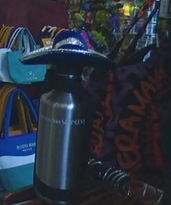 New Wave Enviro 40oz Stainless Steel Water Bottle with Strap 33 71SMPXyhjOL