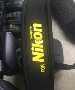 Fotasy Professional Neoprene Neck Strap for Nikkor Cameras, Camera Neck Strap Compatible with Nikon D5 D4 D3 DS850 D810 D800 D750 D7500 D7300 D7200 D7000 D5600 D5500 D5300 D5100 D5000 D3500 D3400 17 71SNCtO0kgL