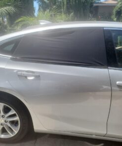 TFY Universal Car Side Window Sun Shade - Protects Your Kids from Sun Burn - Double Layer Design - Maximum Protection - Fit Most of Vehicle - 2 Pieces (Regular Contoured Window) Regular Contoured Window 38 71SNiYoTx0L