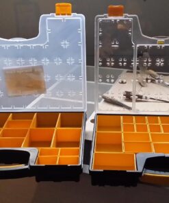 STANLEY Organizer Box With Dividers, Removable Compartment, 25 Compartment (014725R) 25 Compartments 38 71SOqasWSFL