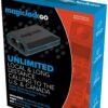 magicJackGO 2017 VOIP Phone Adapter Portable Home and On-The-Go Digital Phone Service. Make Unlimited Local & Long Distance Calls to The U. S. and Canada. NO Monthly Bill. 2017 (1 Pack)