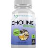 Premium Choline - 500 mg - 120 Veggie Capsules - by DOCTOR RECOMMENDED SUPPLEMENTS - Supports Cognitive Health, Memory & More 120 Count (Pack of 1) 18 71SREAGGIpL