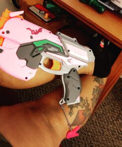 Overwatch D.Va Nerf Rival Blaster with 3 Overwatch Rival Rounds Standard 37 71SSwXi9omL