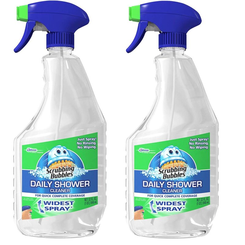 Catalog 8 Scrubbing Bubbles Daily Shower Cleaner Trigger, 32 Ounce (Pack of 2) 32 Fl Oz (Pack of 2)
