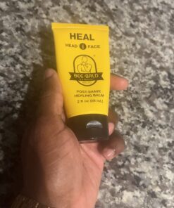 Bee Bald HEAL Post-Shave Healing Balm Immediately Calms & Soothes Damaged Skin, Treats Bumps, Redness, Razor Burn & Other Shaving Related Irritations, 2 Fl Oz 1 28 71STQnNNcDL 2