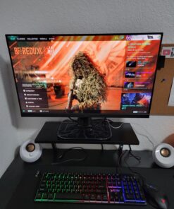 Acer KB272 EBI 27" IPS Full HD (1920 x 1080) Zero-Frame Gaming Office Monitor | AMD FreeSync Technology | Up to 100Hz Refresh | 1ms (VRB) | Low Blue Light | Tilt | HDMI & VGA Ports,Black Monitor only 27-inch IPS 100Hz 47 71SU3opHNfL