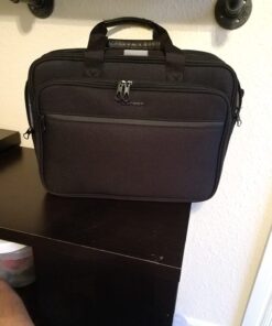 KROSER Laptop Bag Premium Laptop Briefcase Fits Up to 17.3 Inch Laptop Expandable Water-Repellent Shoulder Messenger Bag Computer Bag with RFID Pockets for Travel/Business/Men/Women-Black 22 71SVZg66d5L